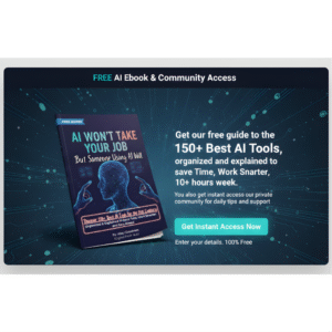 AI wont take your job - But Someone Using Al Will. Discover 150+ Best Al Tools for the 211- Century Organized & Explained1.png